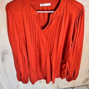 Women's Red/Orange Top